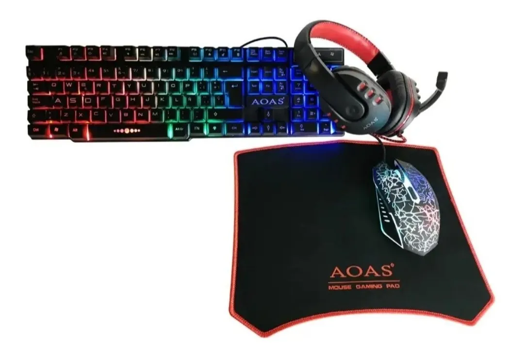 Combo gamer Mouse y Teclado